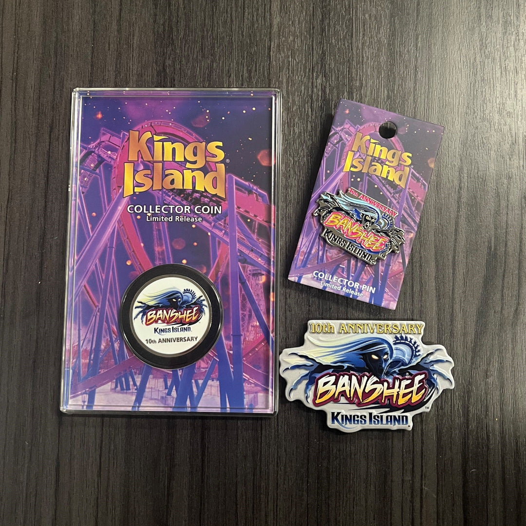 Kings Island Banshee 10th Anniversary Bundle