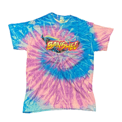 Kings Island Banshee Tie Dye Tee