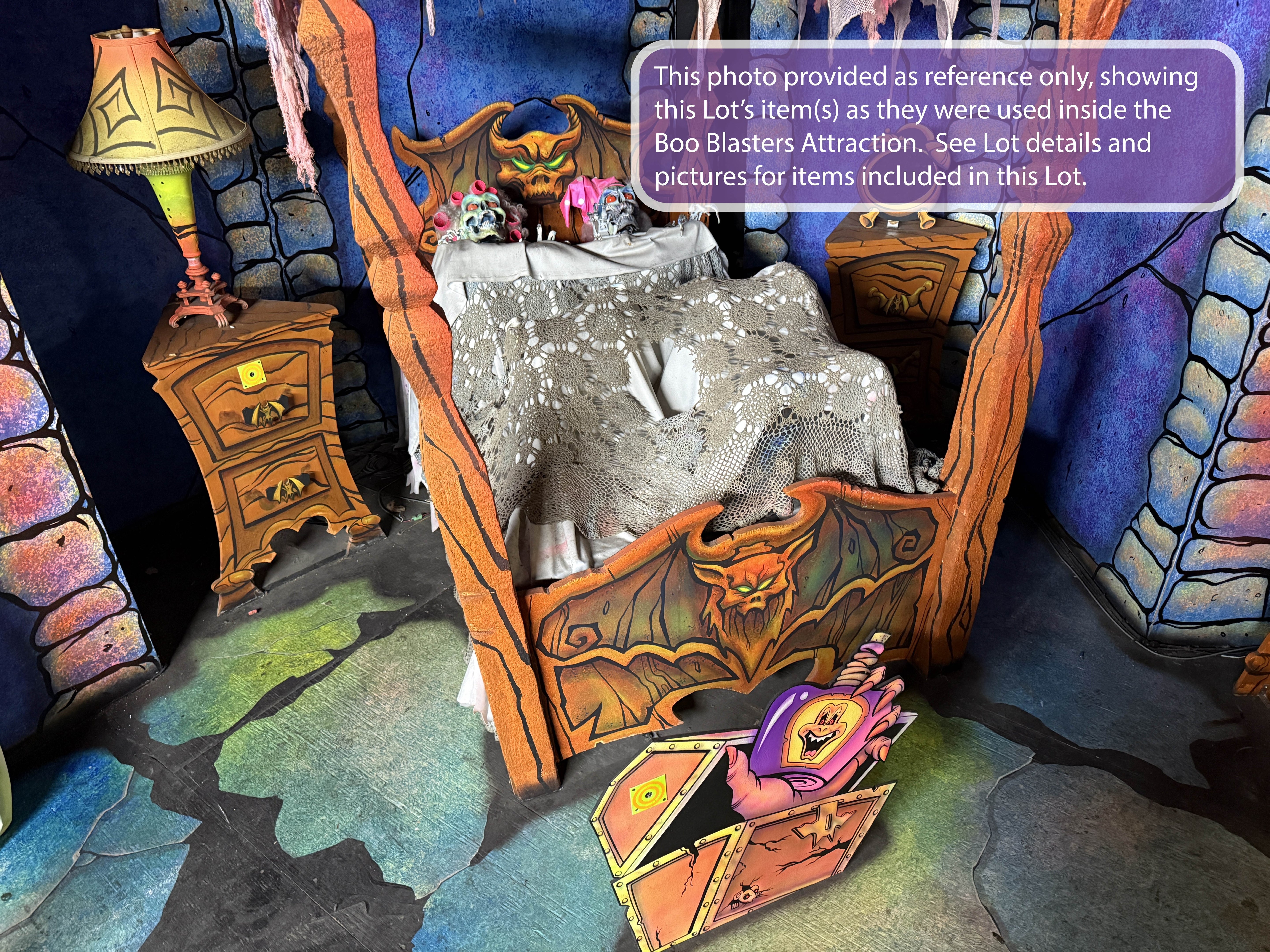 Lot # 51 – Nightstand #1 - Bedroom Scene Reference 2.1