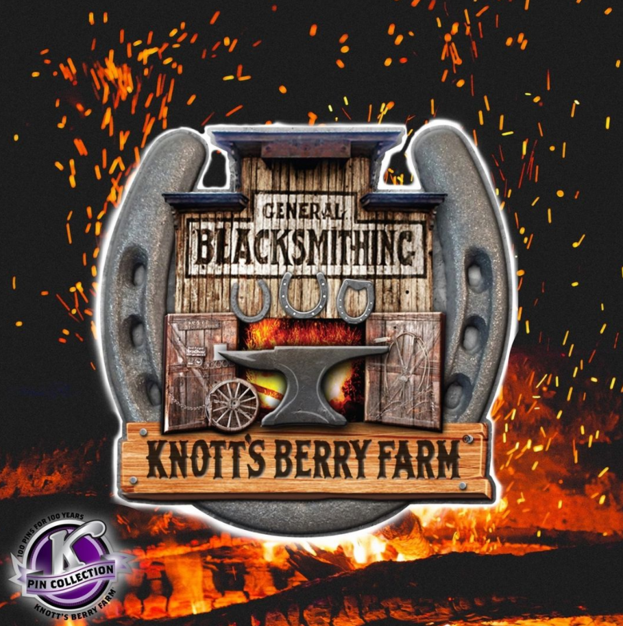 Knott's Berry Farm Blacksmith Collectible Pin