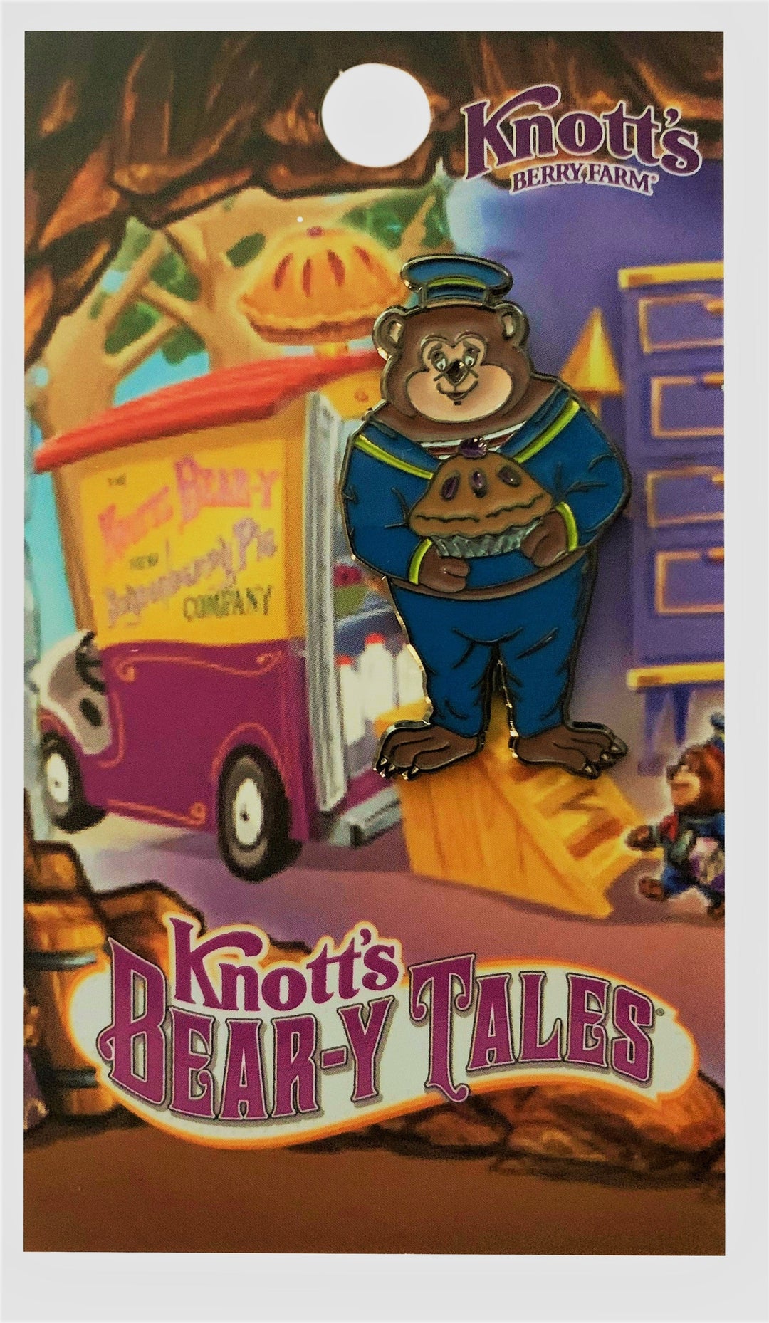 Knott's Berry Farm Boysen Bear-y Tales Collectible Pin
