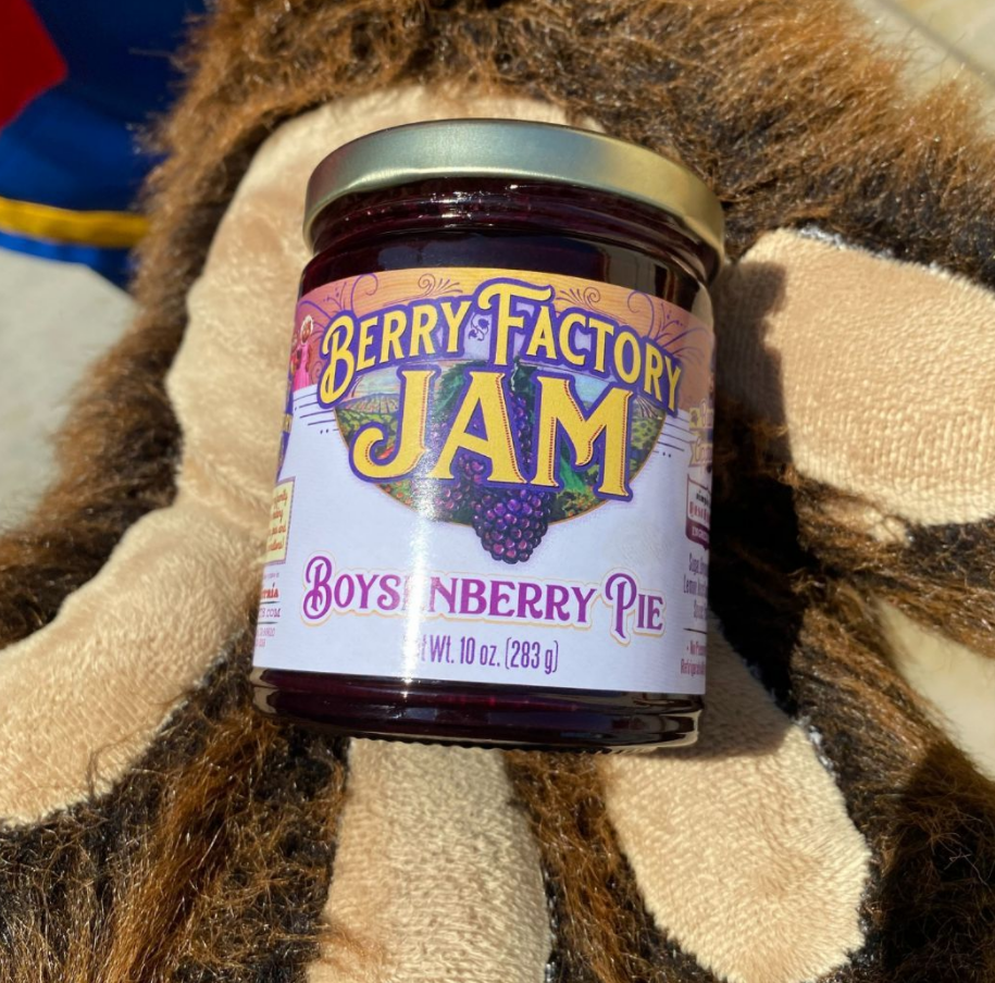 Knott's Berry Farm Berry Factory Boysenberry Pie Jam 10 oz.