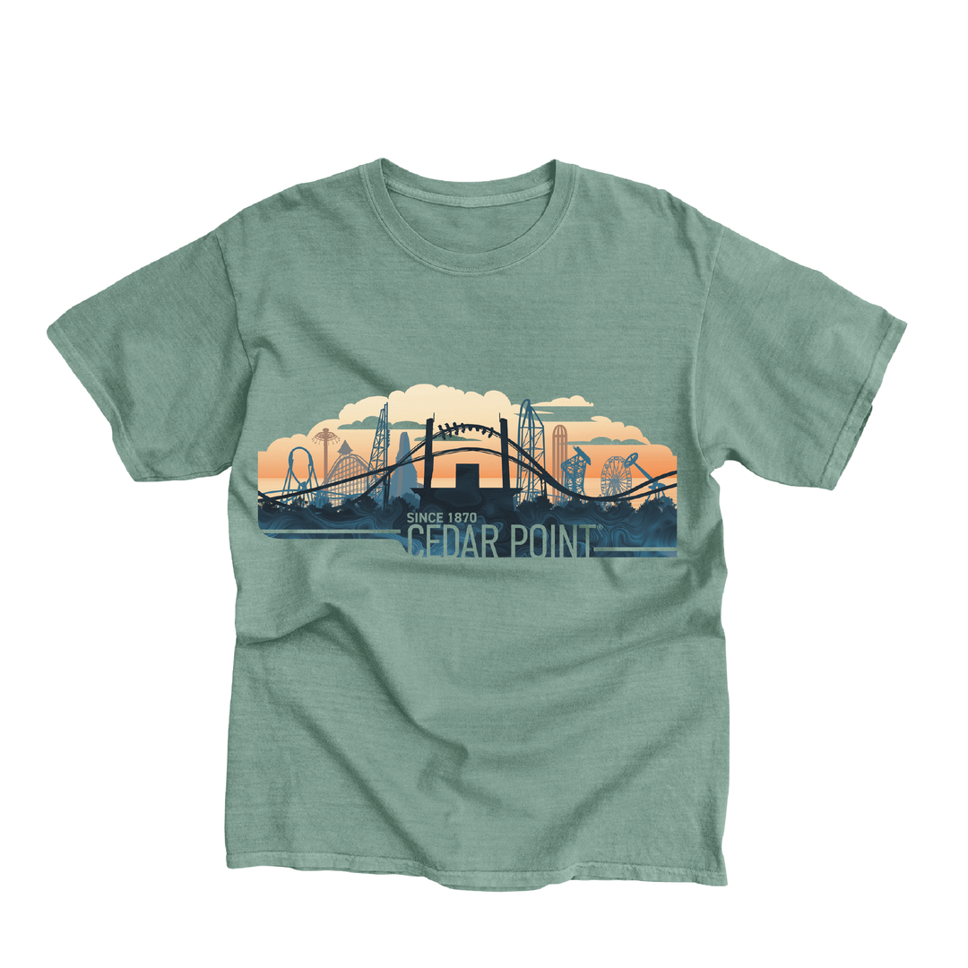 Cedar Point Front Edge Skyline Tee