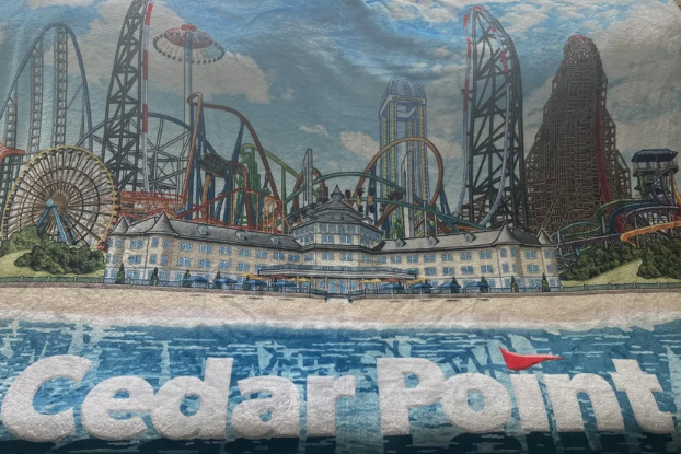 Cedar Point 60 x50 Skyline Blanket