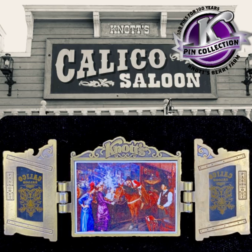 Knott's Berry Farm Calico Saloon Collectible Pin