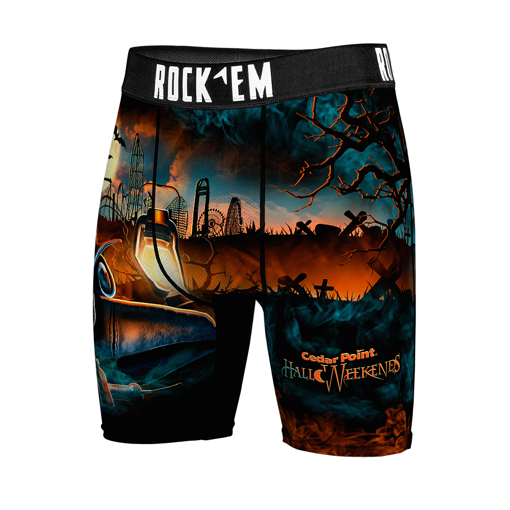 Cedar Point HalloWeekends Plague Mask Boxer Briefs