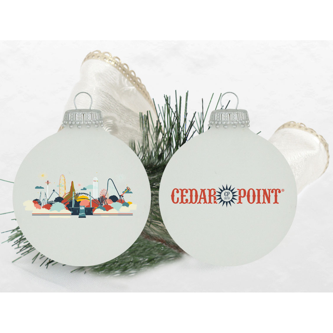 California - Cedar Ornament California - Cedar Ornament