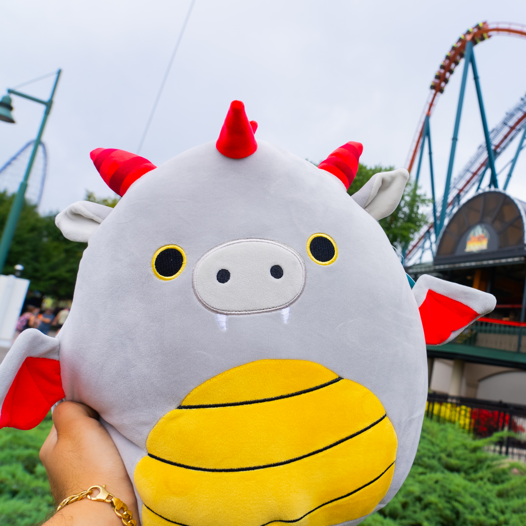 Cedar Point 12" Iron Dragon Squishmallow