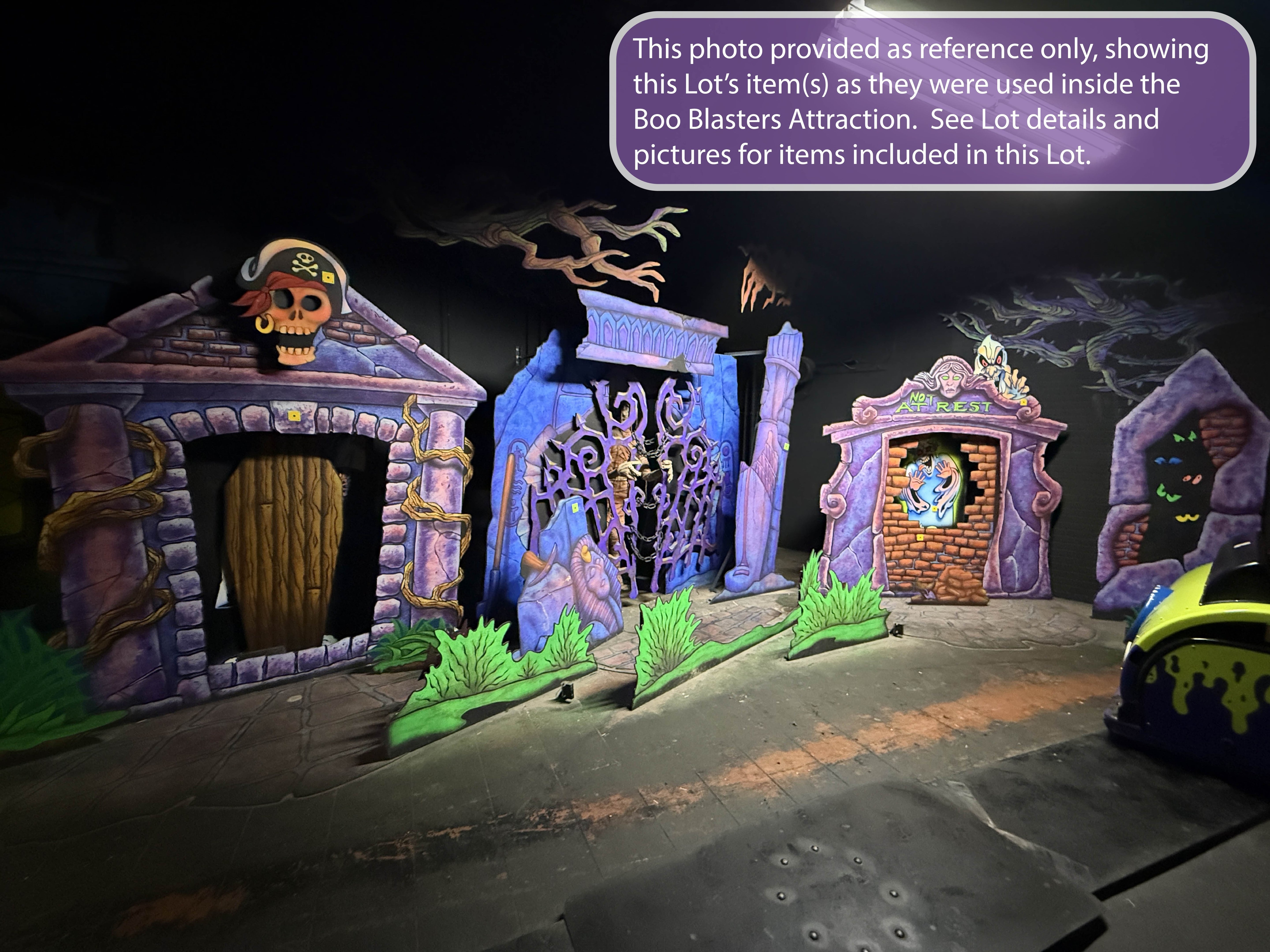 Lot # 27 – Pirate Crypt - Cemetery Scene Reference 11.1