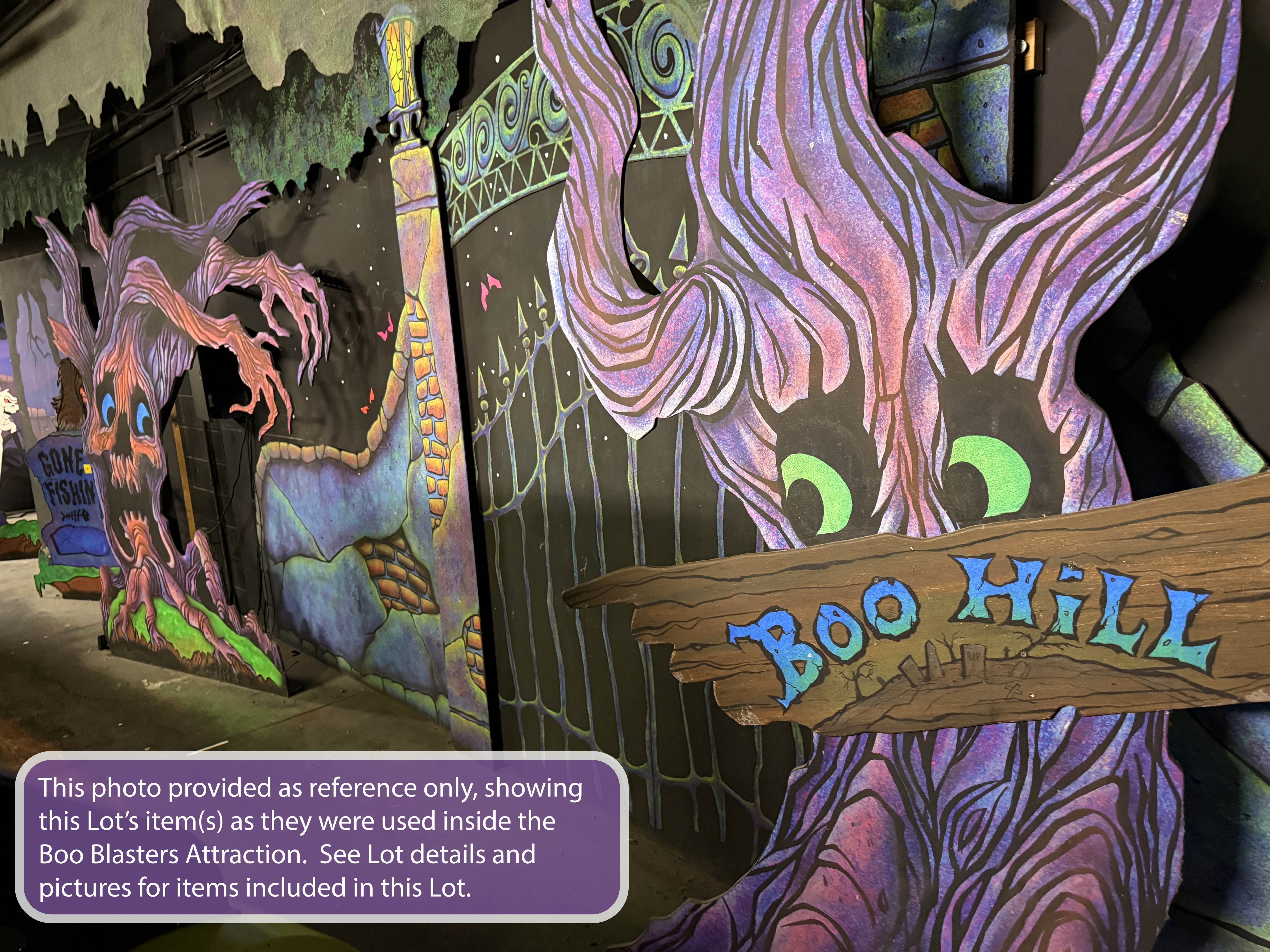 Lot # 10 – “Boo Hill” Tree Character - Cemetery Scene Reference 4.1