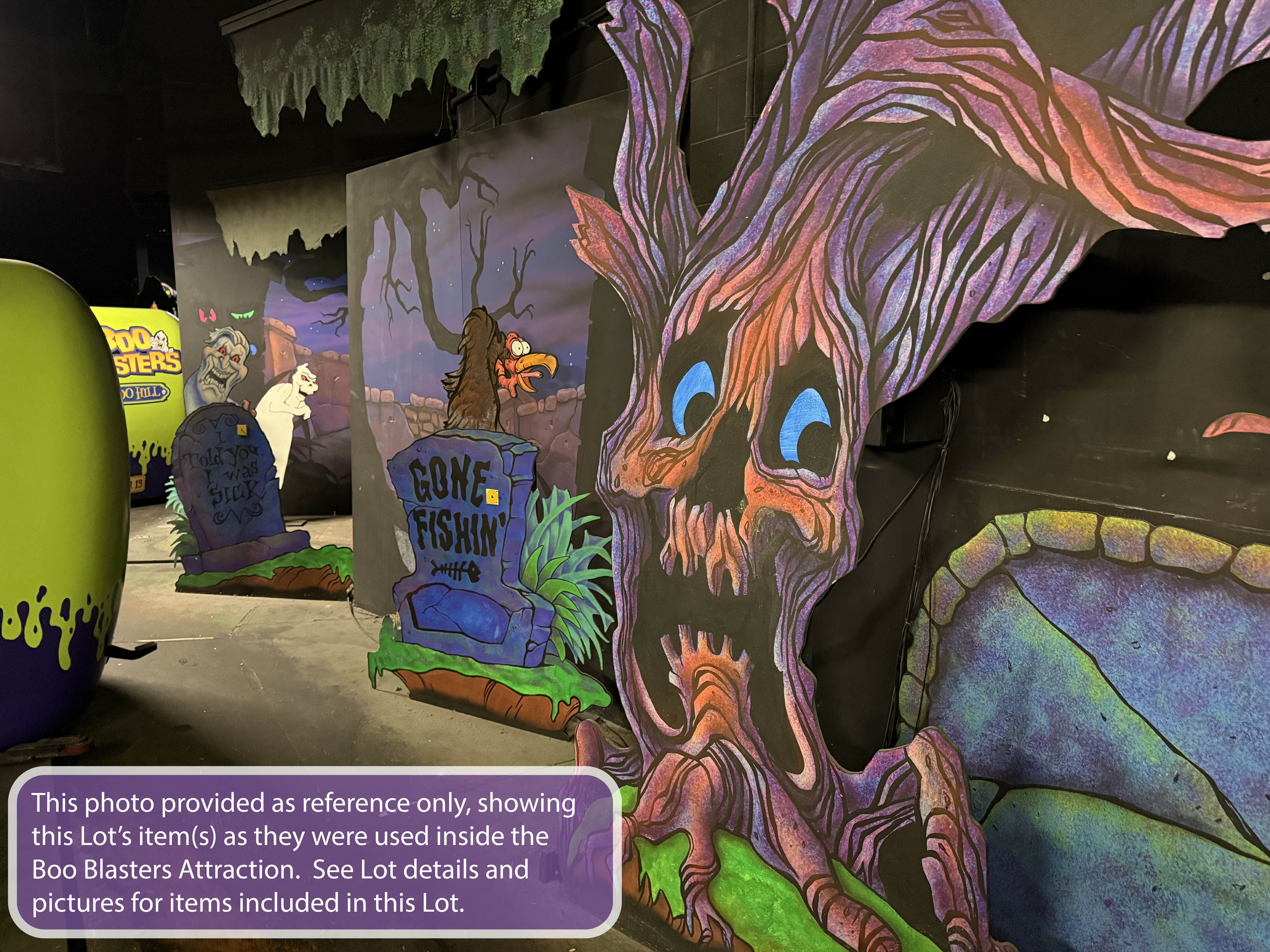 Lot # 11 – Creepy Tree Character #2 - Cemetery Scene Reference 5.1