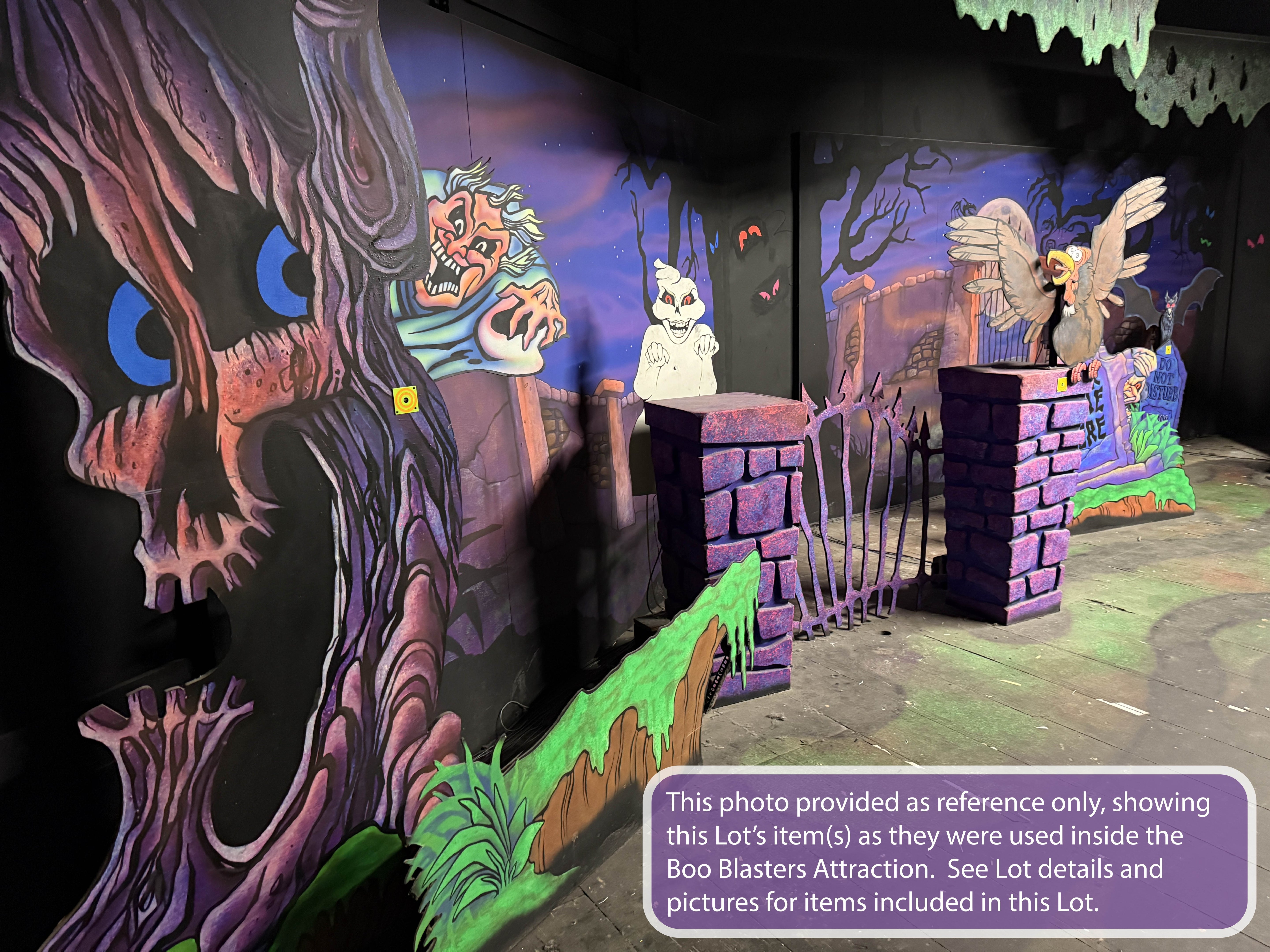 Lot # 15 – Creepy Tree with Ghost Friend - Cemetery Scene Reference 6.1