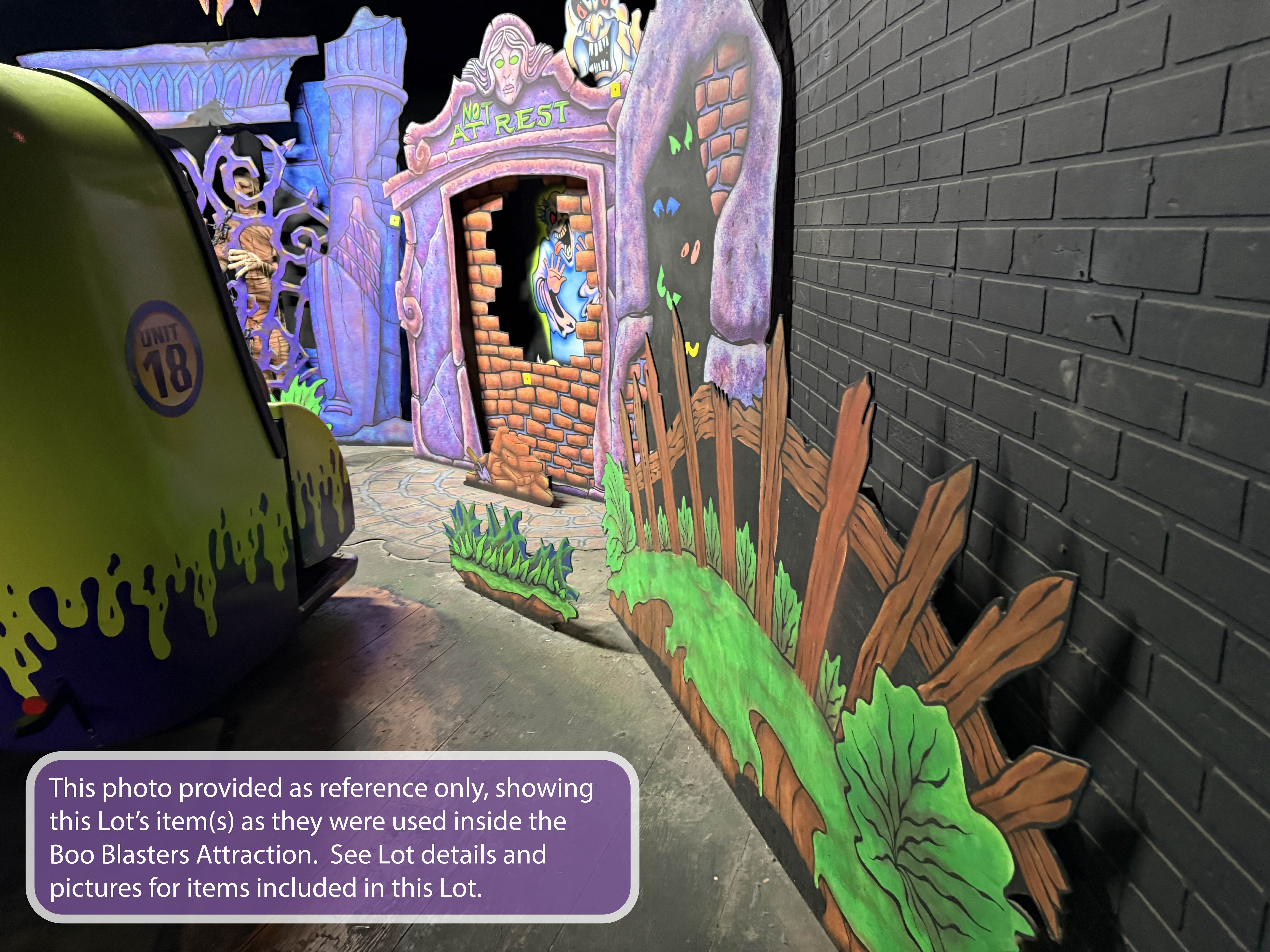 Lot # 23 – Cemetery Fence - Cemetery Scene Reference 9.1