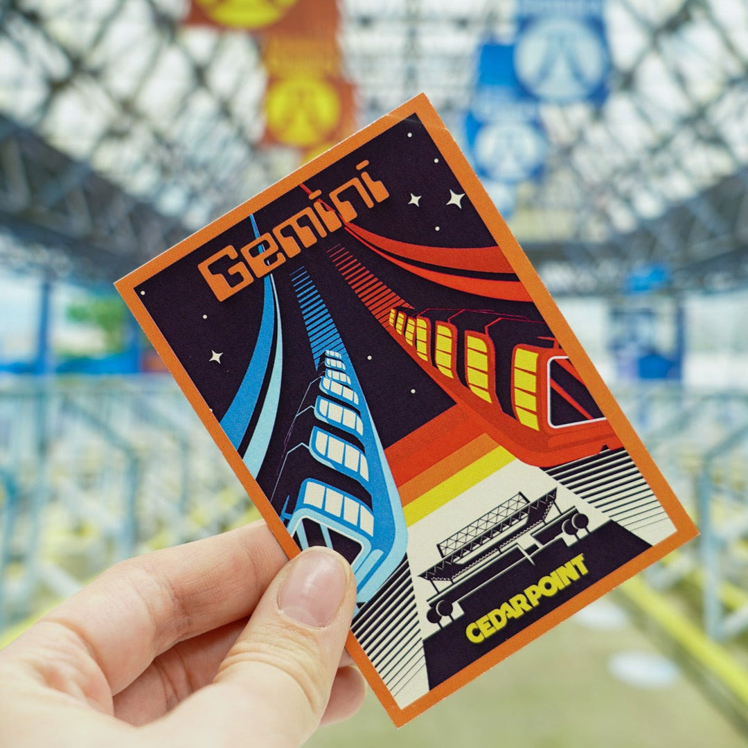 Cedar Point Gemini Magnet