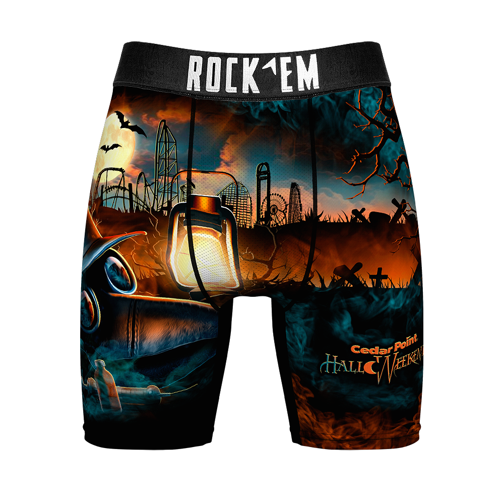 Cedar Point HalloWeekends Plague Mask Boxer Briefs