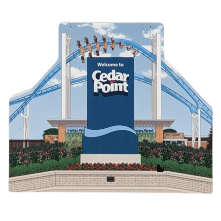 Cedar Point Cat's Meow GateKeeper Shelf Sitter