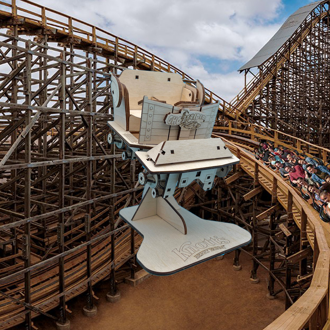 Knott's Berry Farm GhostRider Wooden Coaster Cutout