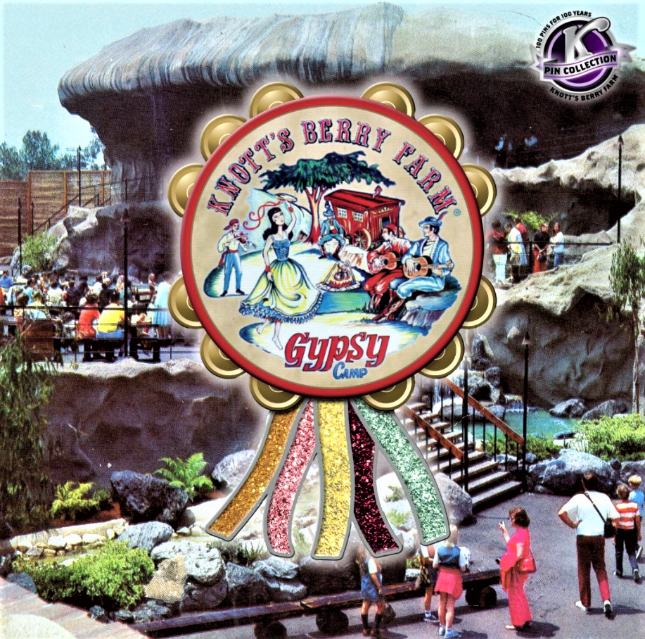 Knott's Berry Farm Gypsy Camp Collectible Pin