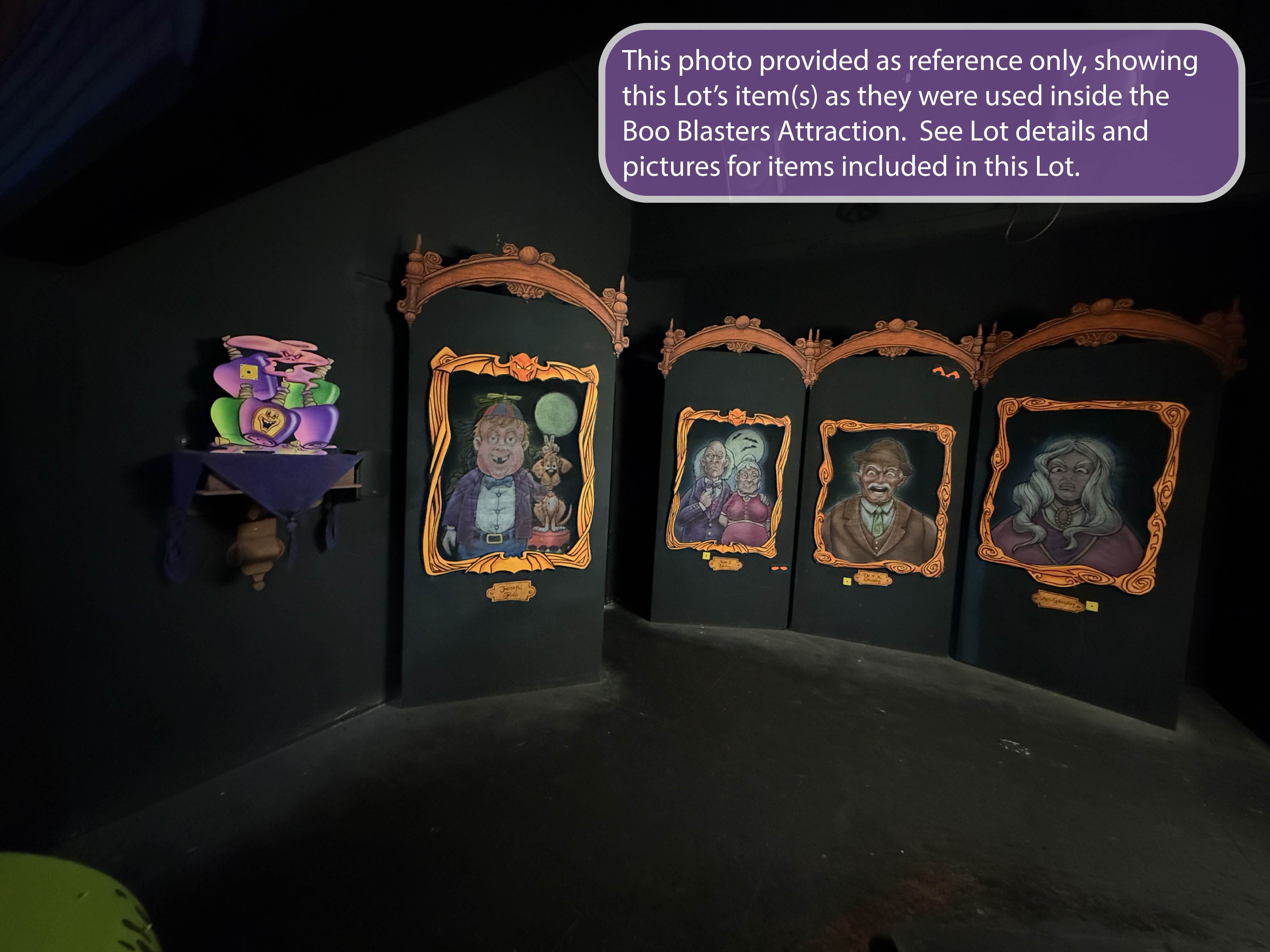 Lot # 32 – Mrs. Ghostly Scrim Portrait - Hall of Portraits Reference 1.1