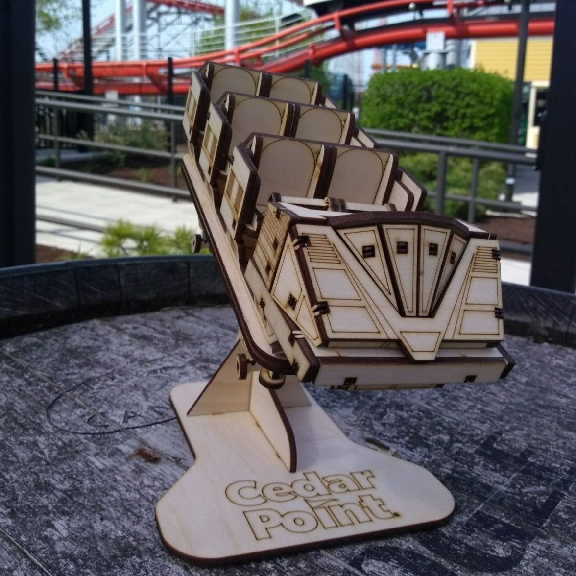 Cedar Point Magnum XL-200 Front Car Coaster Cutout – FUN