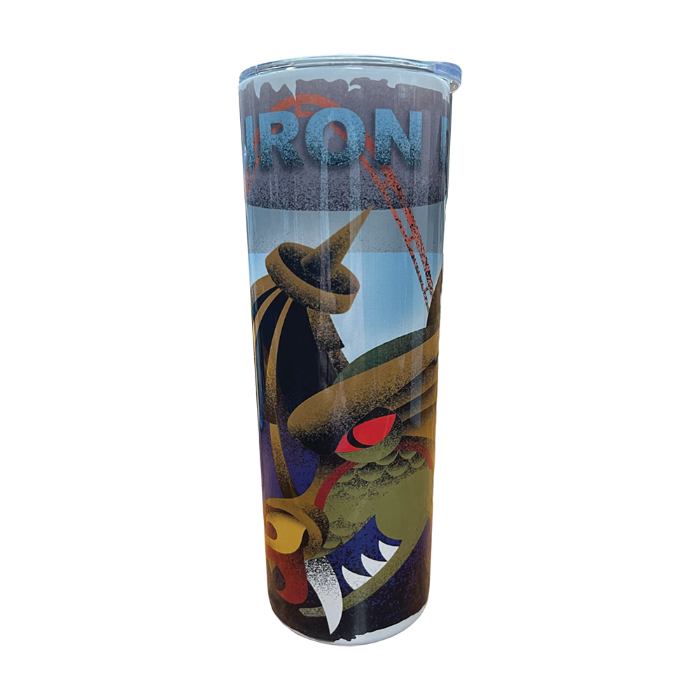 Cedar Point Iron Dragon Tumbler