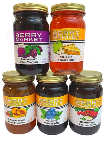 Knott's Berry Farm Berry Market™ 9 oz Blueberry Whiskey Jelly