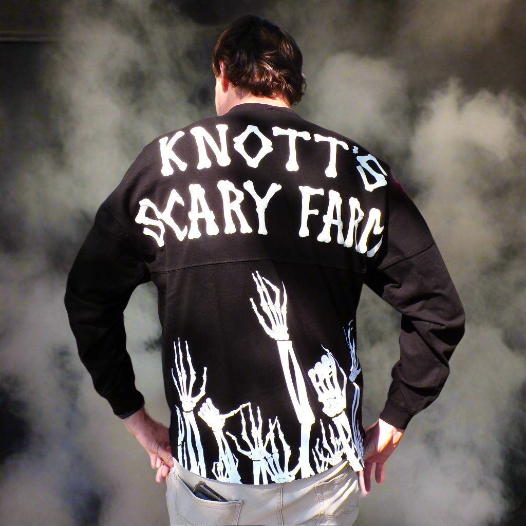 Knott's Scary Farm 2024 Skeleton Reach Spirit Jersey