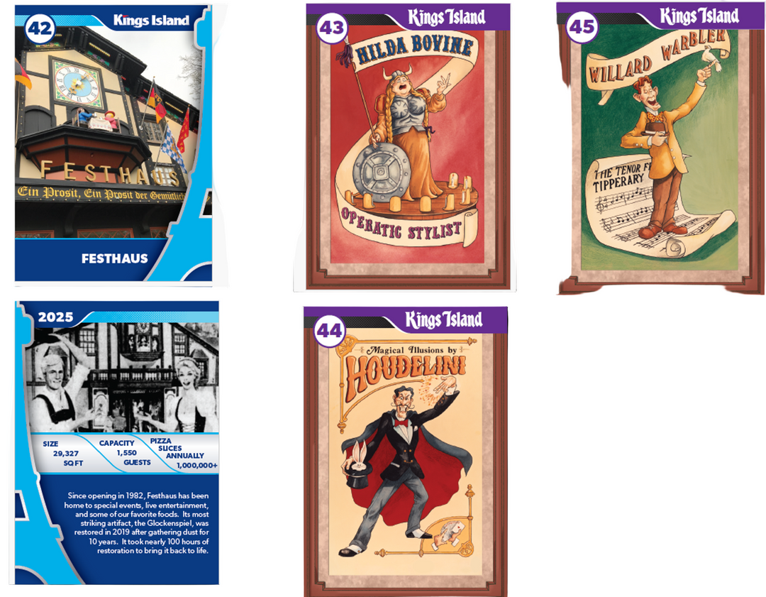 Kings Island Collectible Trading Cards Series 3