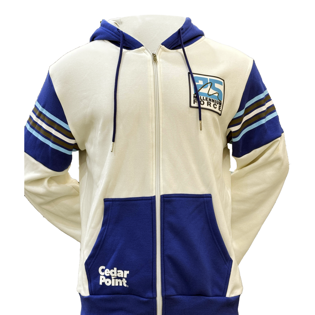 Cedar Point Millennium Force 25th Anniversary Full Zip Sweatshirt