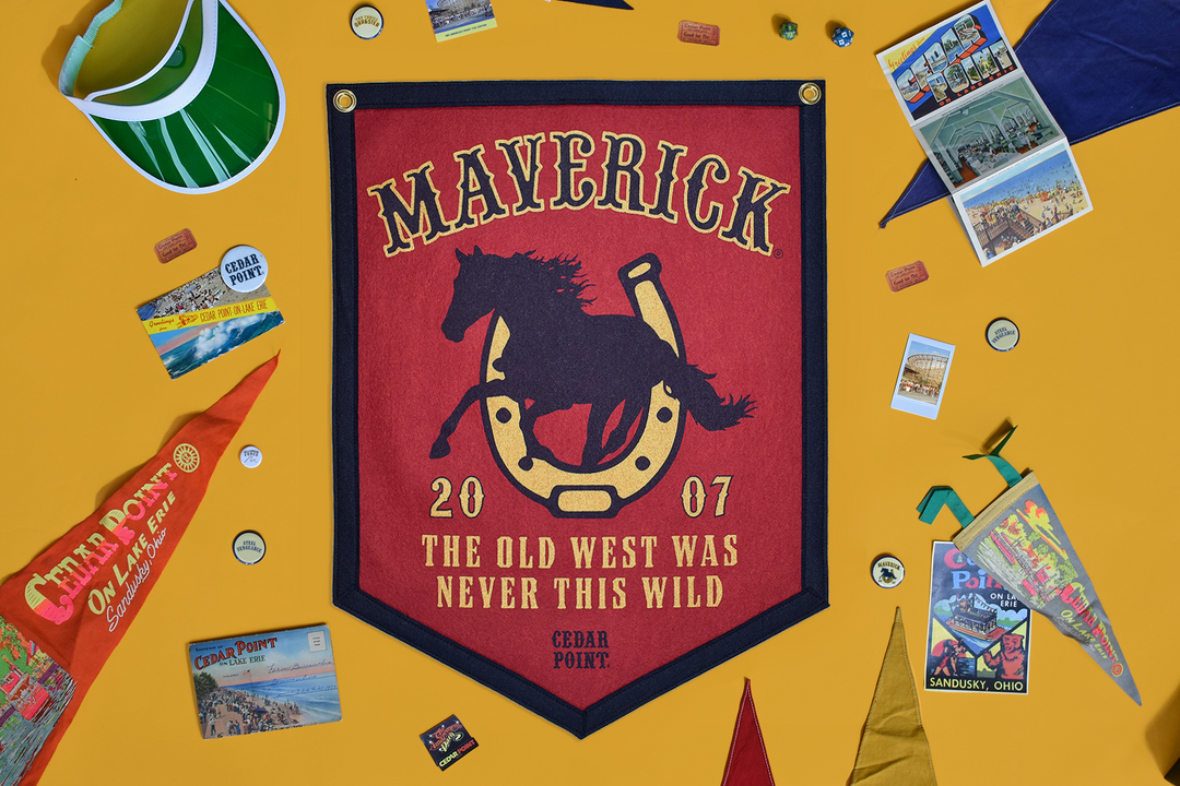 Cedar Point Maverick Banner by Oxford Pennants