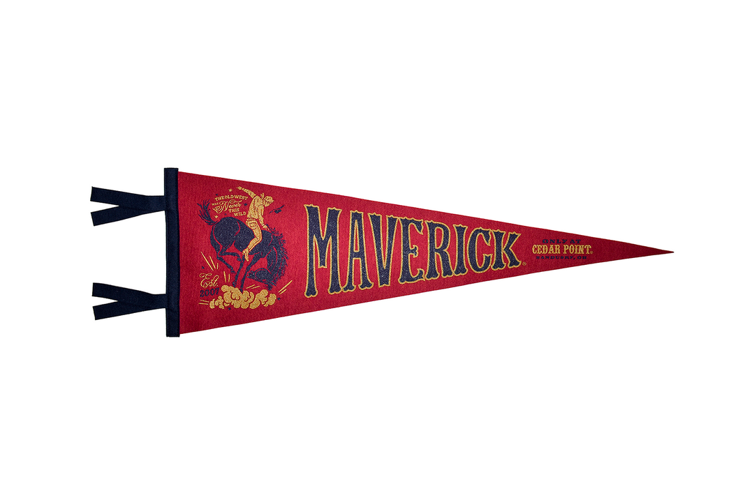 Cedar Point Maverick Pennant by Oxford Pennants