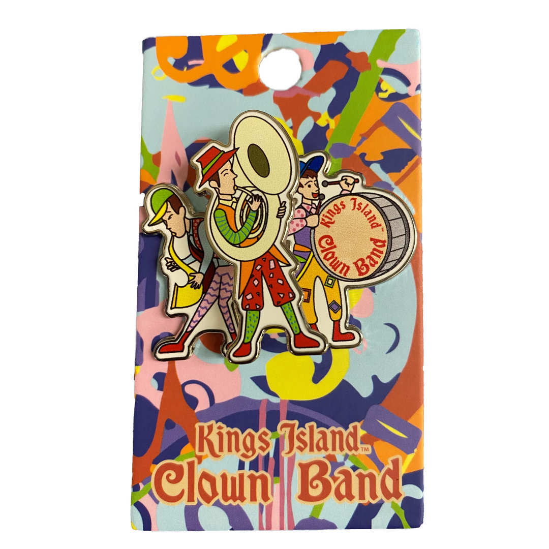 Kings Island 50th Anniversary Pin #11 - Clown Band