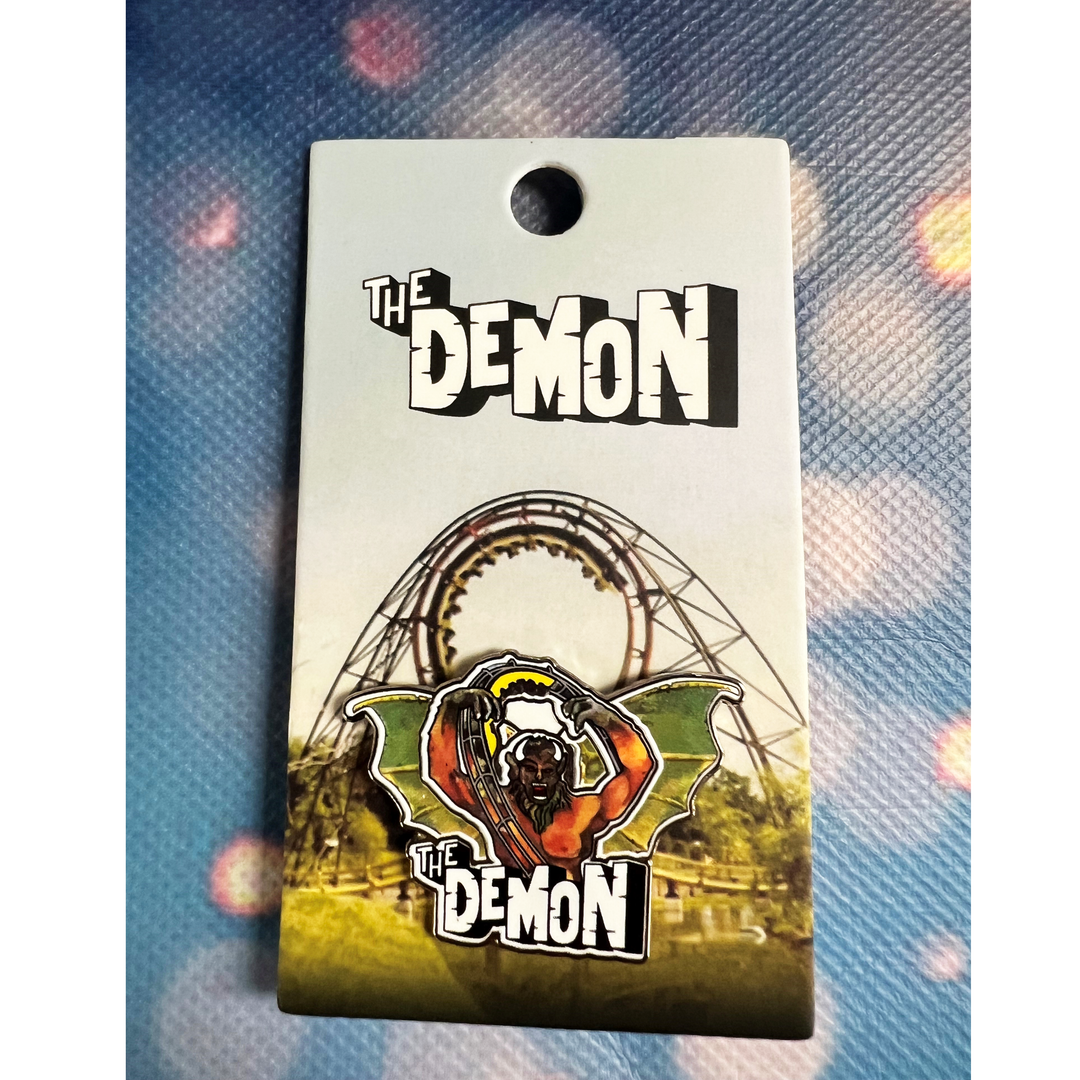 Kings Island 50th Anniversary Pin # 16 - Screamin Demon