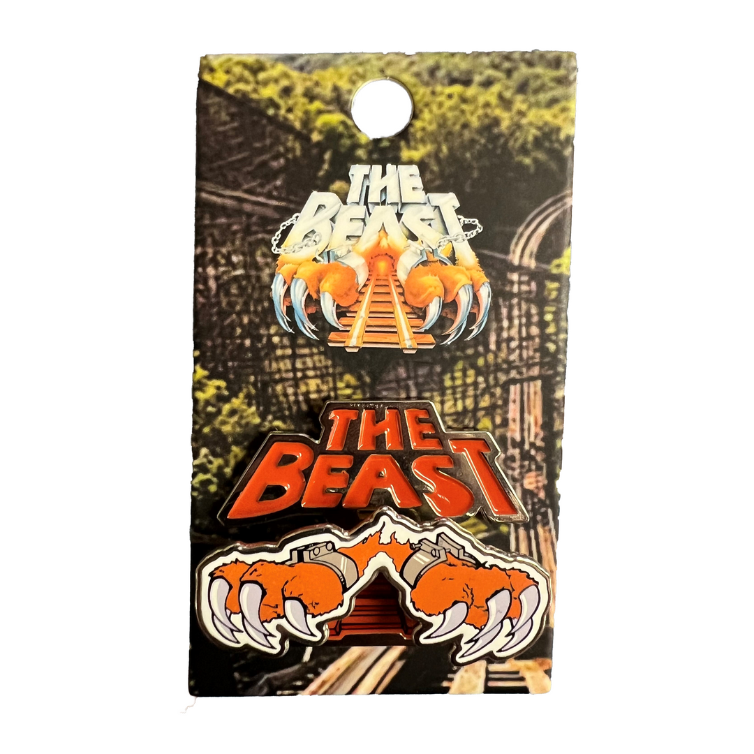 Kings Island 50th Anniversary Pin # 17 - The Beast