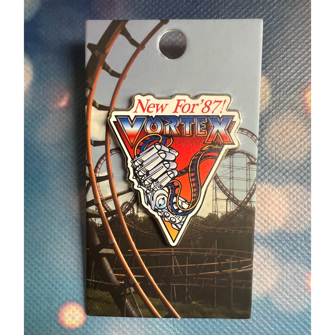 Kings Island 50th Anniversary Pin # 27 – Vortex