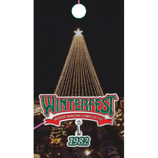 Kings Island 50th Anniversary Pin # 21 - Winterfest