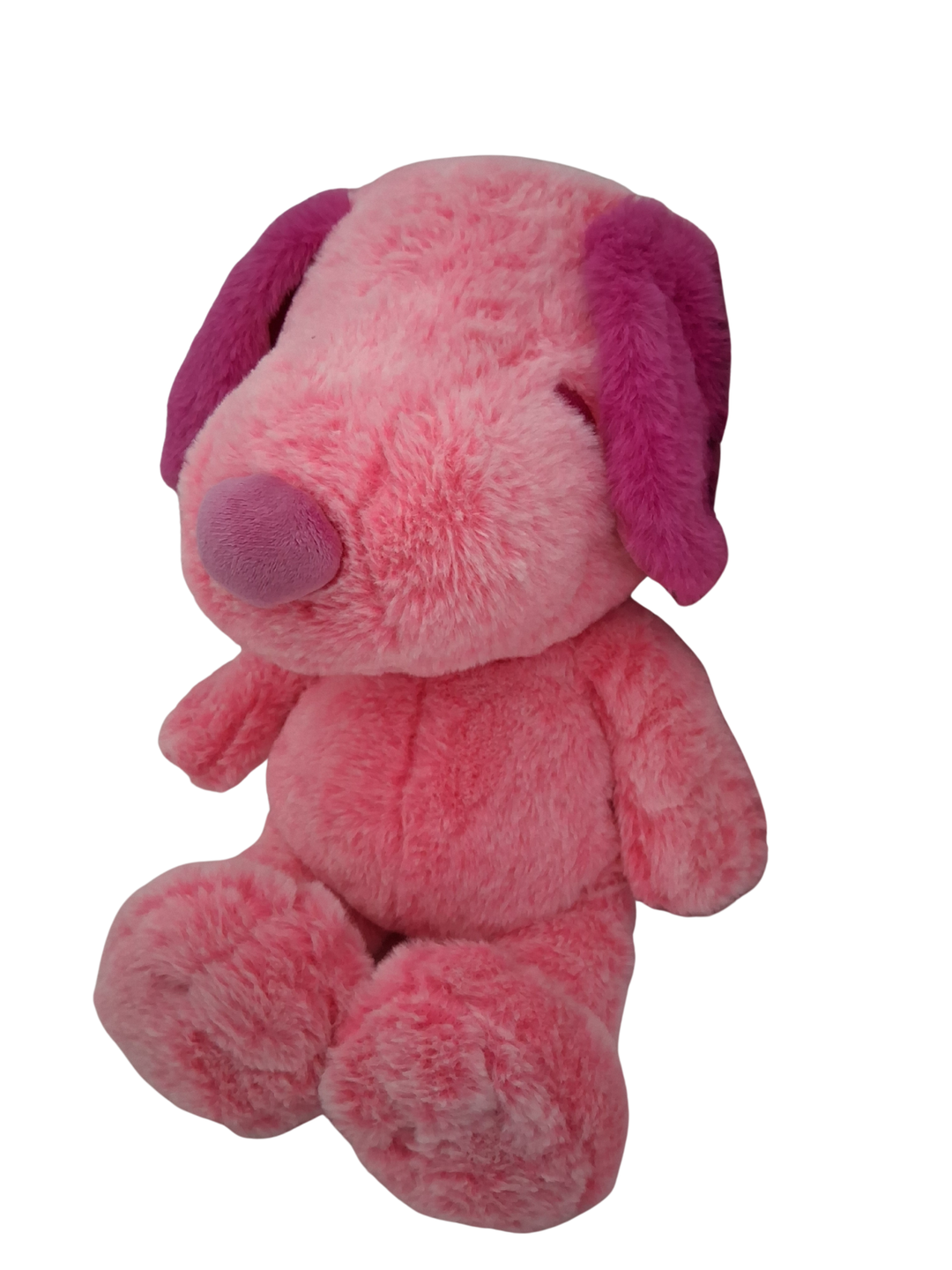 PEANUTS®  SNOOPY 16" Floppy Ears Fuzzy Pink