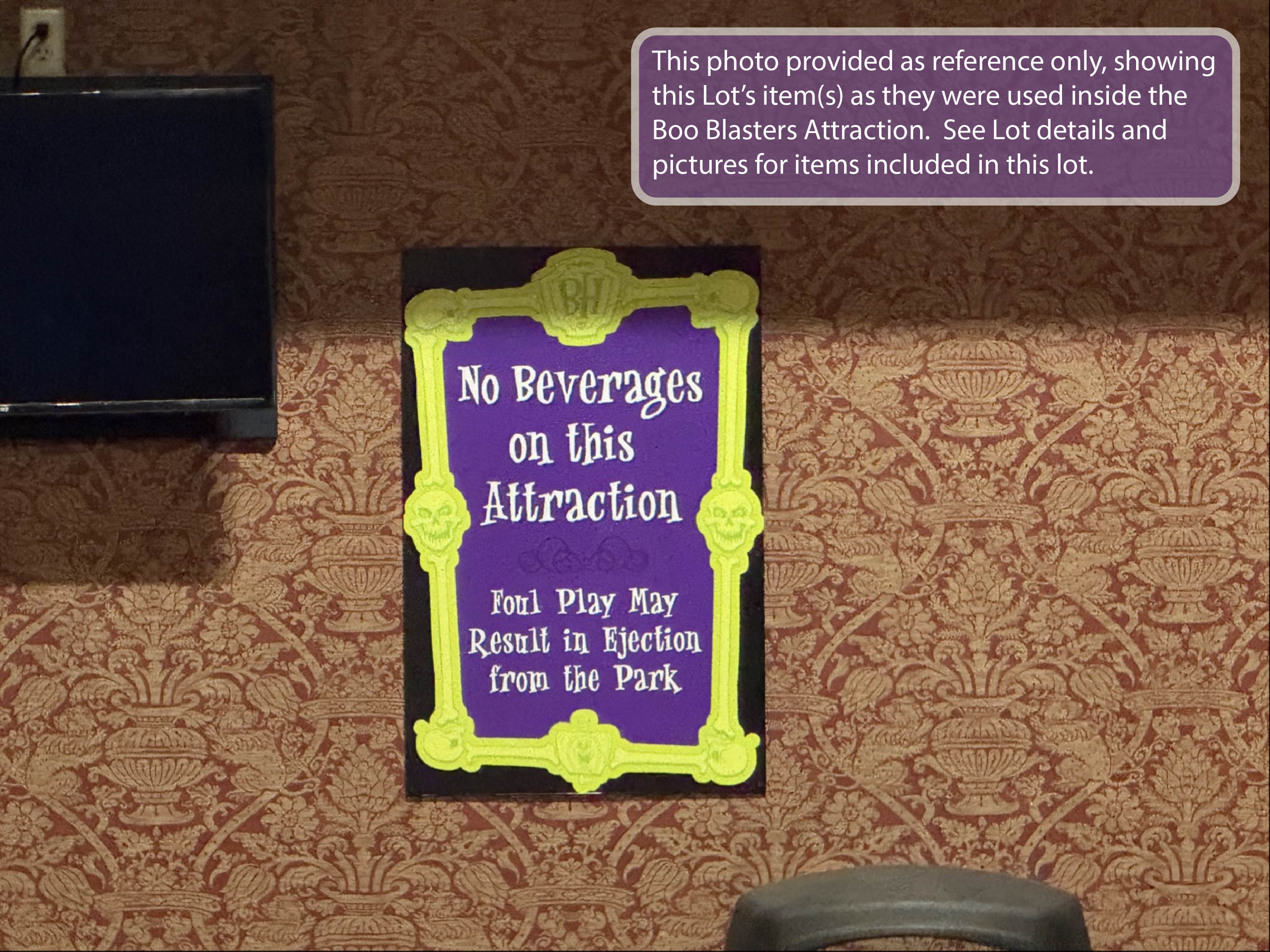 Lot # 1 – Queue Signage Package #1 - Queue Reference 1.1