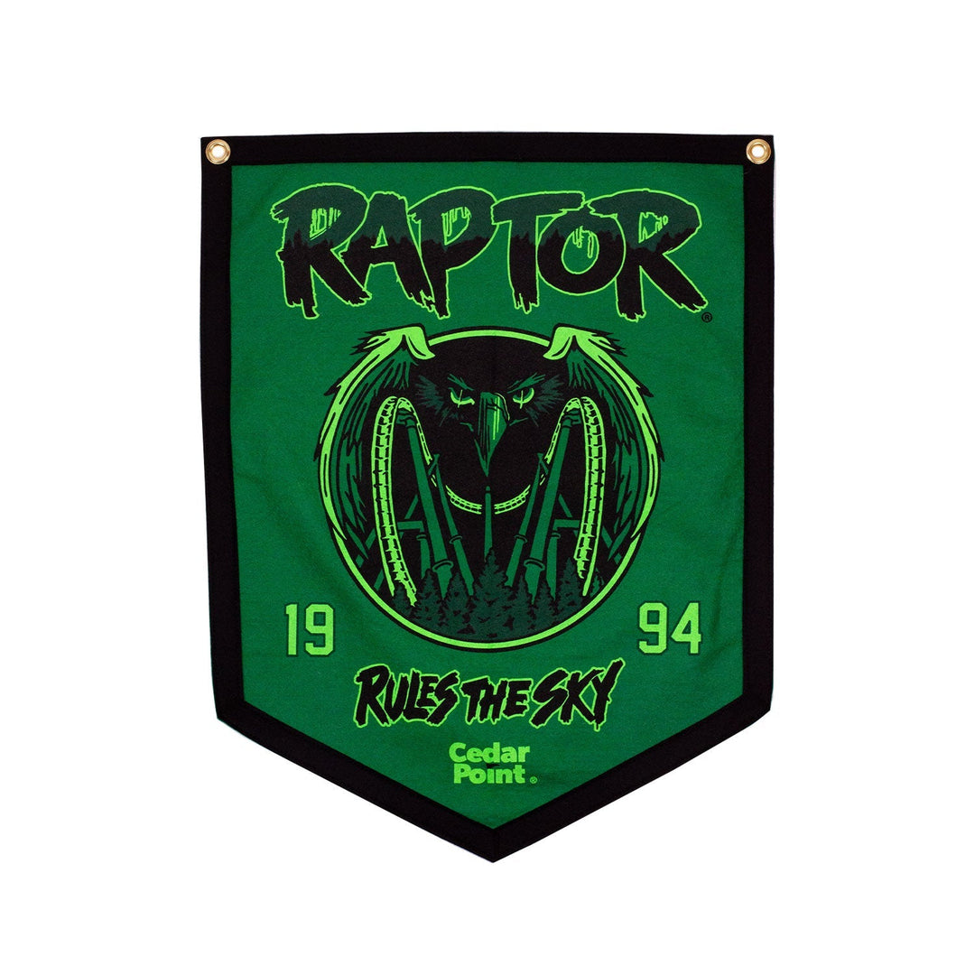 Cedar Point Raptor Banner by Oxford Pennants