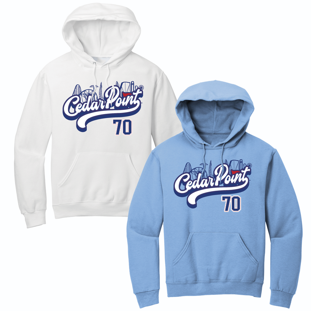 Cedar Point Swoosh Skyline Hooded Sweatshirt