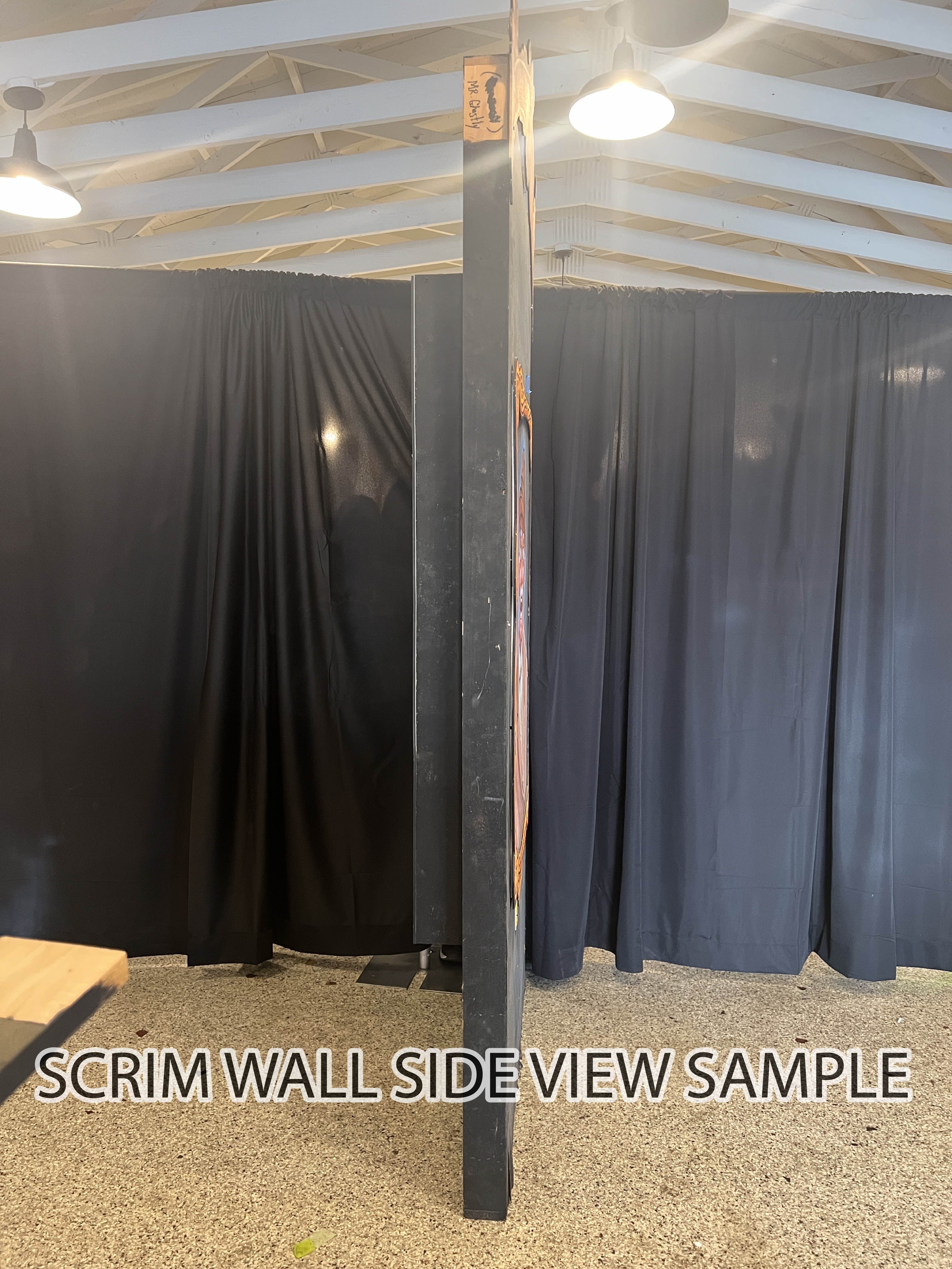 Lot # 29 – Fido Scrim Portrait - Scrim Wall Sample text