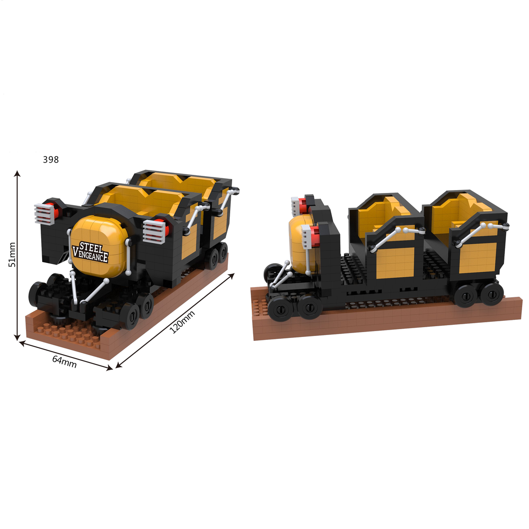 Cedar Point Steel Vengeance Front Car Mini Block