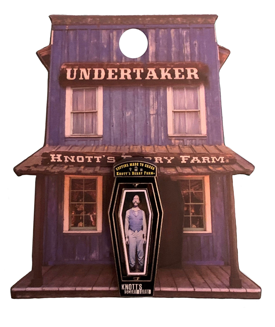 Knott's Berry Farm Undertaker Collectible Pin