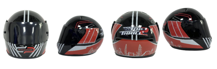 Cedar Point Top Thrill 2 Mini Racing Helmet Figure