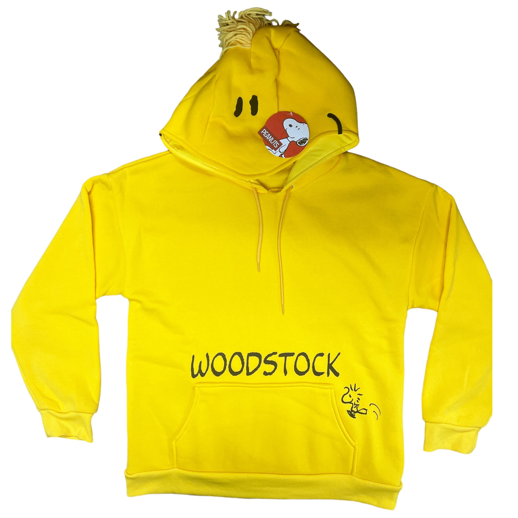 オーバーサイズパーカー イエロー PEANUTS Snoopy L-XL オーバーサイズパーカー イエロー PEANUTS Snoopy L-XL オーバー