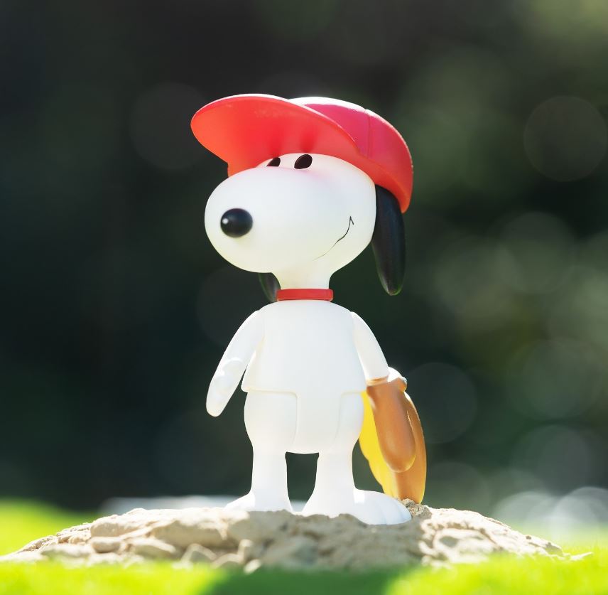 PEANUTS® Baseball Snoopy ReAction Figure