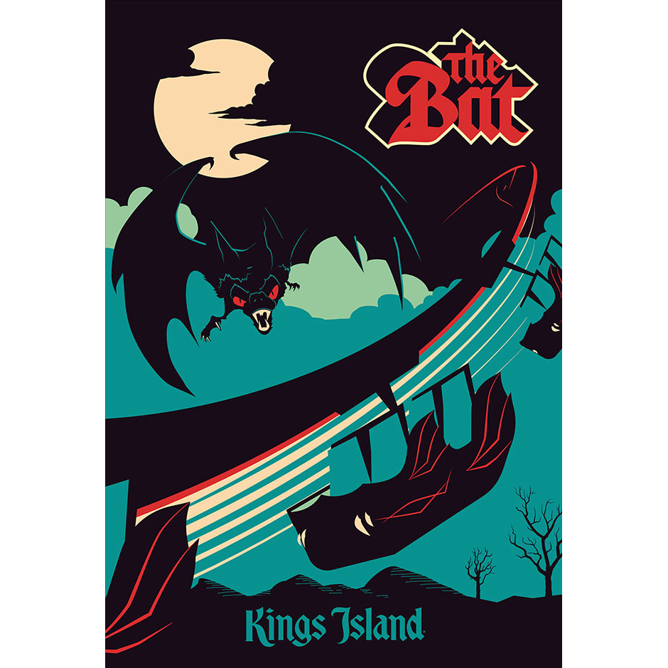 Kings Island The Bat Poster