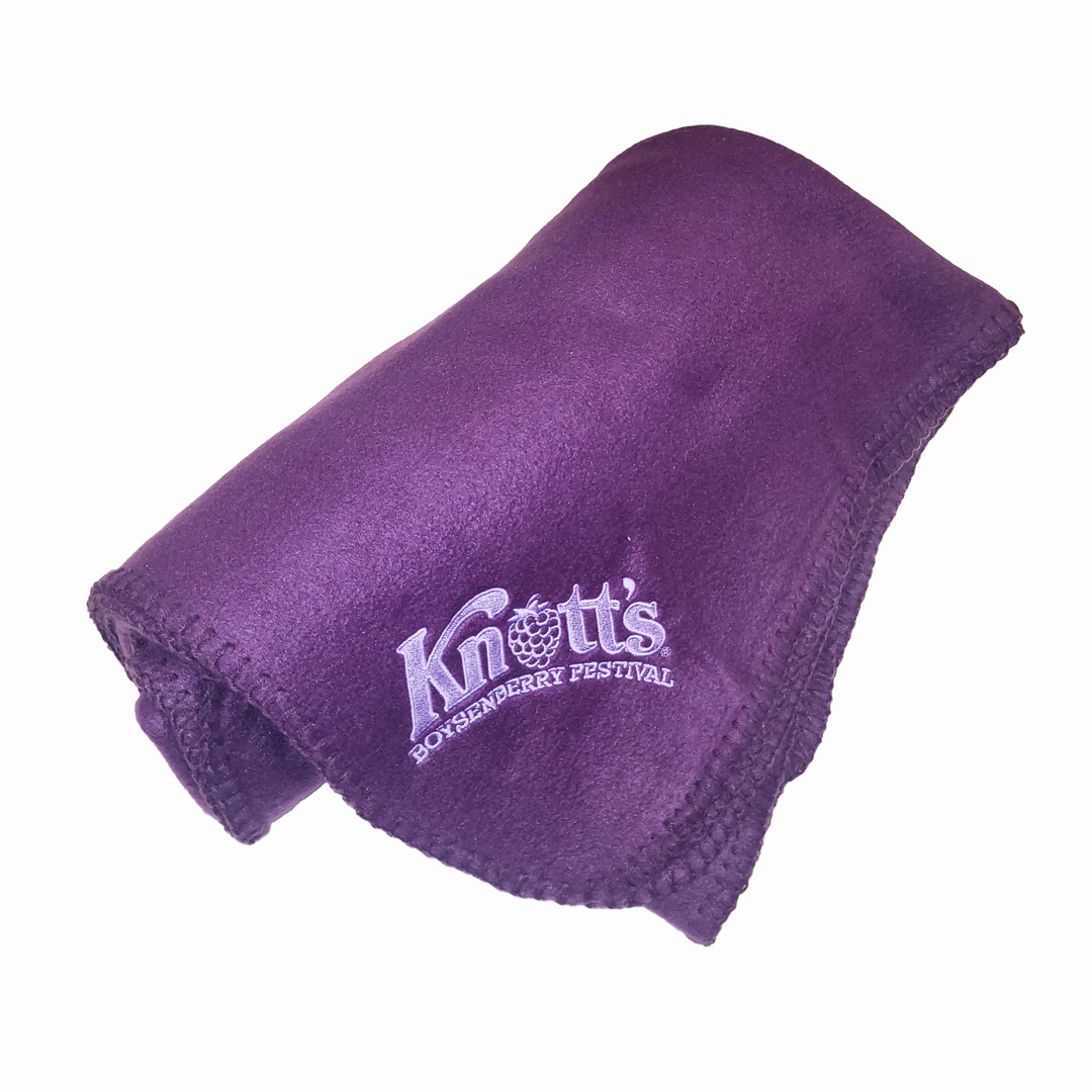 Knott's Berry Farm Boysenberry Festival Embroidered Blanket