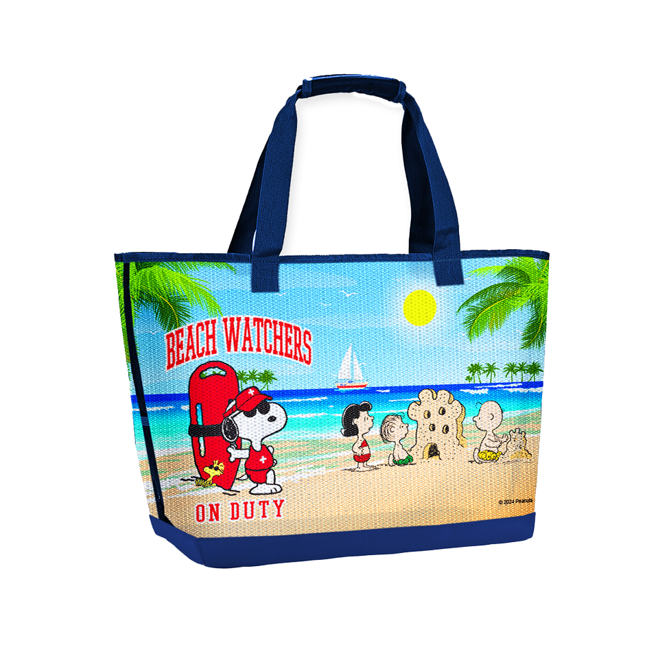 PEANUTS® Snoopy & Gang Beach Patrol Tote Bag