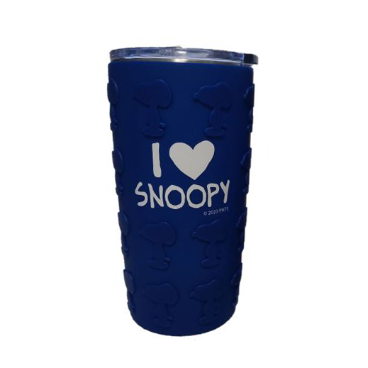 PEANUTS® 20 oz. I Love Snoopy Blue Tumbler